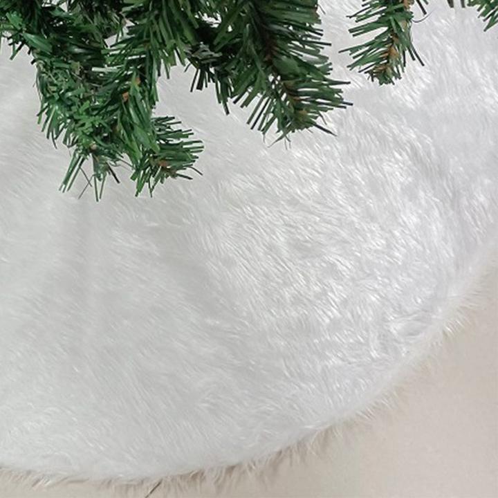 Actual product image Hermex Christmas tree rug Christmas tree skirt Christmas tree skirt mat (1 -part)