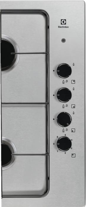 Immagine prodotto Electrolux EGL62821OX Acciaio inossidabile Da incasso 58 cm Combi 4 Fornello(i)