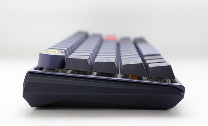 Actual product image Ducky One 3 Cosmic Blue Mini Gaming Keyboard, RGB LED - MX-Red (DE, Cable)