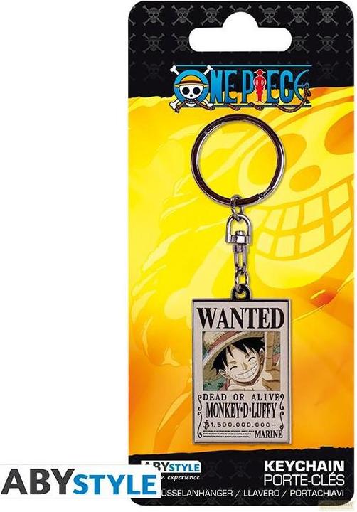 Produktbild ABYstyle Portachiavi One Piece : Wanted Luffy (AX2)