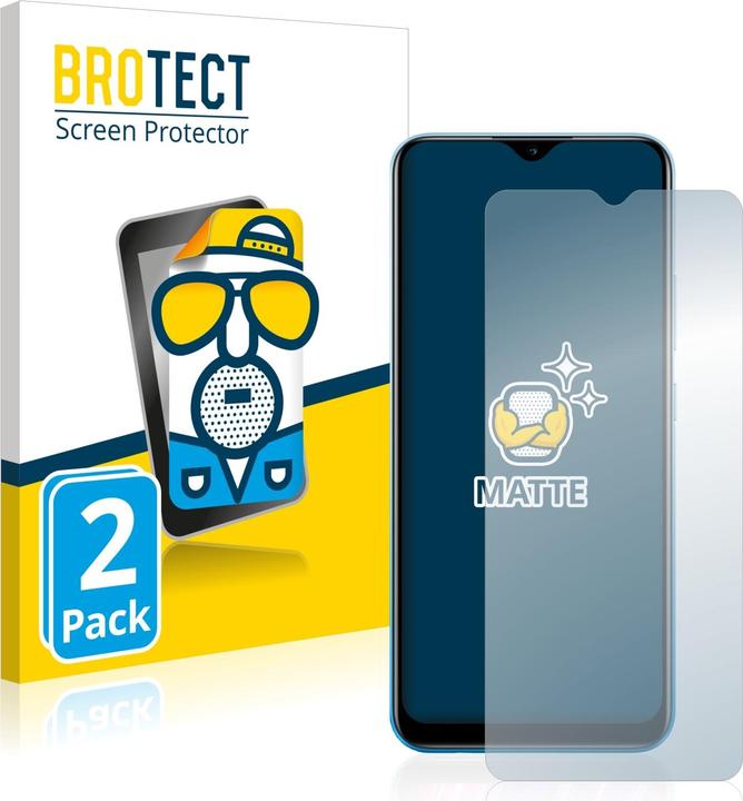 Produktbild BROTECT Entspiegelungsfolie Displayschutz Displayschutzfolie Folie Matt (2 Stück, Realme C25Y)