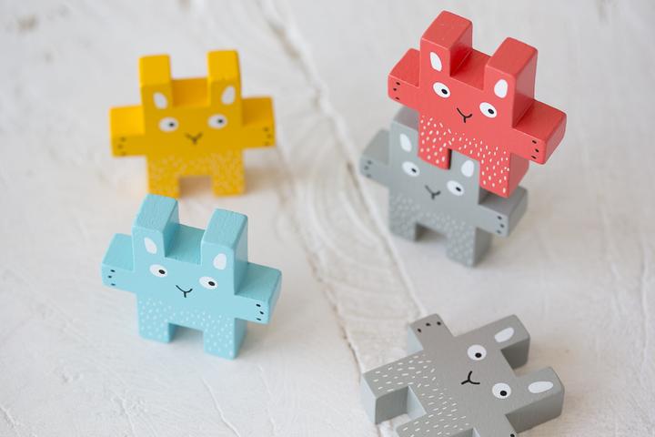 Image du produit Goula Lapins à empiler (Néerlandais, Anglais)