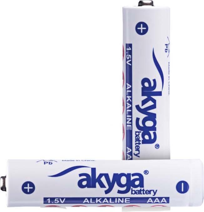 Immagine prodotto Akyga AAA LR03 Mignon (AA)-Batterie Alkali-Mangan 1300 mAh 1.5 V 4 St. (4 pz., AAA, 1300 mAh)