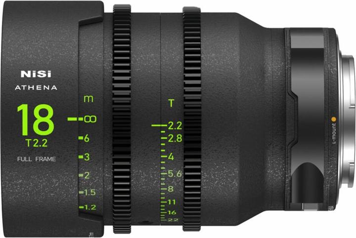 Produktbild Nisi ATHENA PRIME Full Frame Cinema Lens Kit – 18mm T2.2, 40mm T1.9, 135mm T2.2 + Hard Case (L Mount) (Vollformat)
