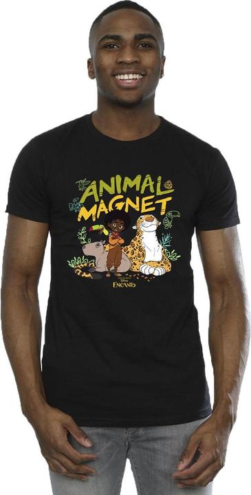 Actual product image Disney Mens Encanto Animal Magnet T-Shirt (L)