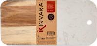 Produktbild Kinvara Schneidebrett Holz und weisser Marmor 38cm