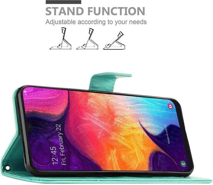 Image du produit Cadorabo Pochette Flower Book (Samsung Galaxy A50, Samsung Galaxy A30s, Samsung Galaxy A50s)