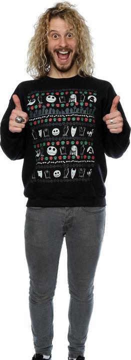 Immagine prodotto Disney Nightmare Before Christmas Festive Icons Felpa Uomo (XL)