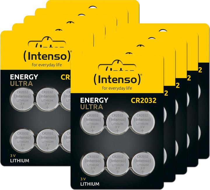 Actual product image Intenso Energy Ultra (60 pcs., CR2032, 220 mAh)