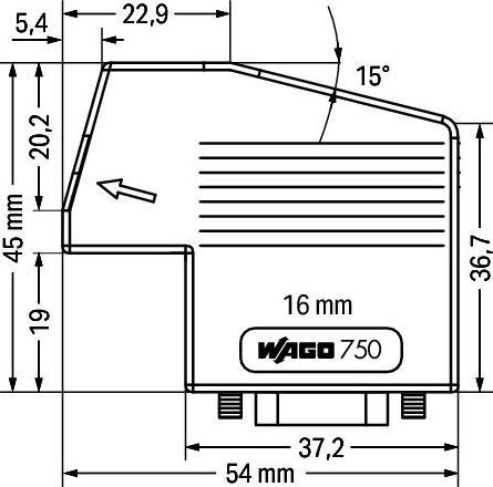 Produktbild Wago Feldbus-Stecker Aus INTERBUS