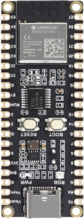 Produktbild WaveShare ESP32-C6 Pico Mini Entwicklungsboard