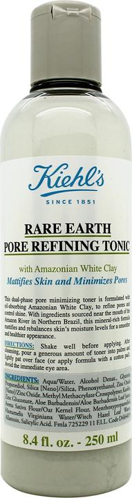 Actual product image Kiehl's Rare Earth Pore Refining Toner Facial Toner (Tonic water, 250 ml)