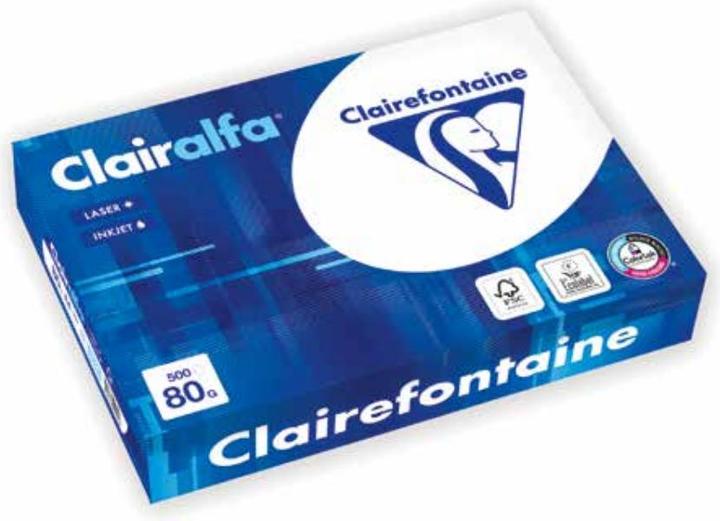 Produktbild Clairefontaine Clairalfa (80 g/m², 500 x, A3)