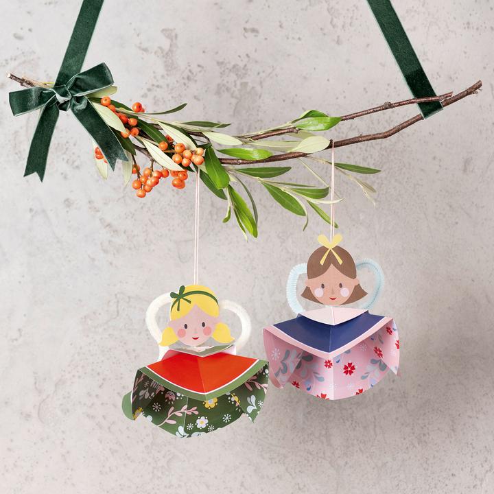 Image du produit Folia WOW Coffret de bricolage de Noël MERRY CRAFTMAS, 133 pièces
