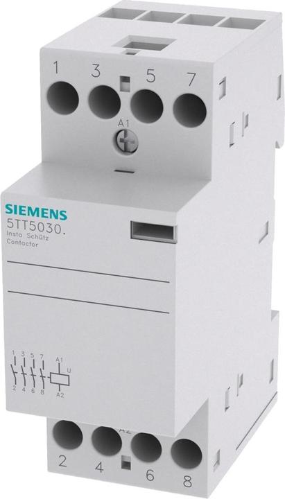 Immagine prodotto Siemens Contattore di installazione 5TT5030-0 4S AC 230 400V 25A 230V DC