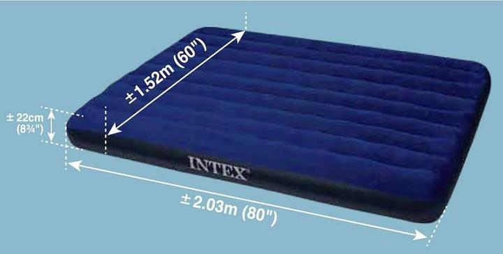 Actual product image Intex Classic Downy Set Queen (150 x 200 cm)