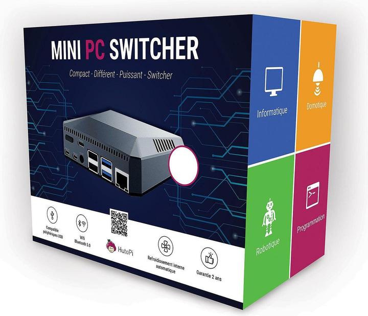 HutoPi mini PC Switcher 8GB RAM/256GB ROM