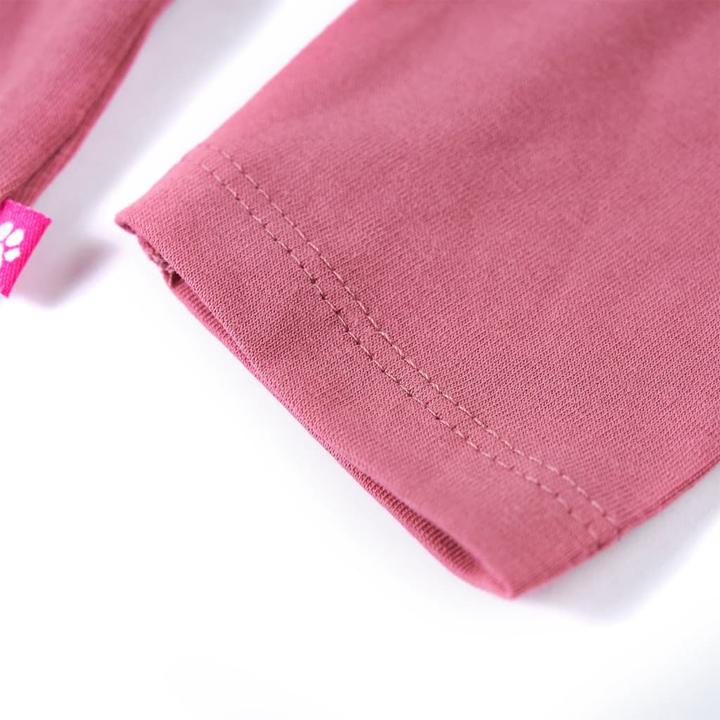Produktbild VidaXL Kinder-Langarmshirt Himbeerrosa 104,Material: 95 (104)