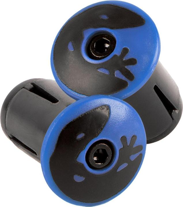 MGA Tappi Lizardskins Road Bar End - Blu Cobalto Para (nuovo 2023)