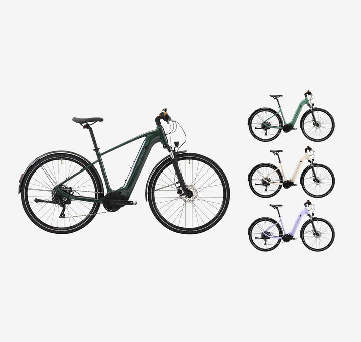Produktbild Rockrider E-Bike SUV Trekkingrad 28 Zoll E-ACTV 500 HF Yamaha grün