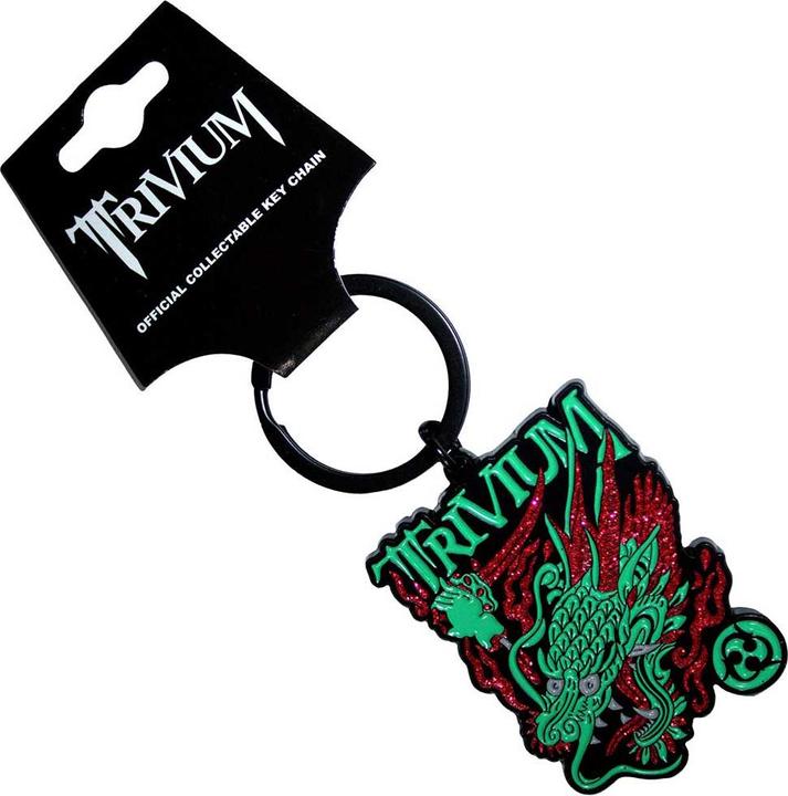Trivium Deadmen Dragon Head Schlüsselanhänger