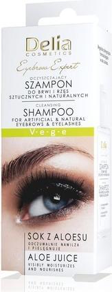 Delia Cosmetics Eyebrow Expert Shampoo für Augenbrauen und Wimpern Vegane Formel 50ml (Körpermilch, 50 ml)