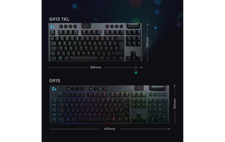 Image du produit Logitech G G915 TKL (CH, Sans fil)