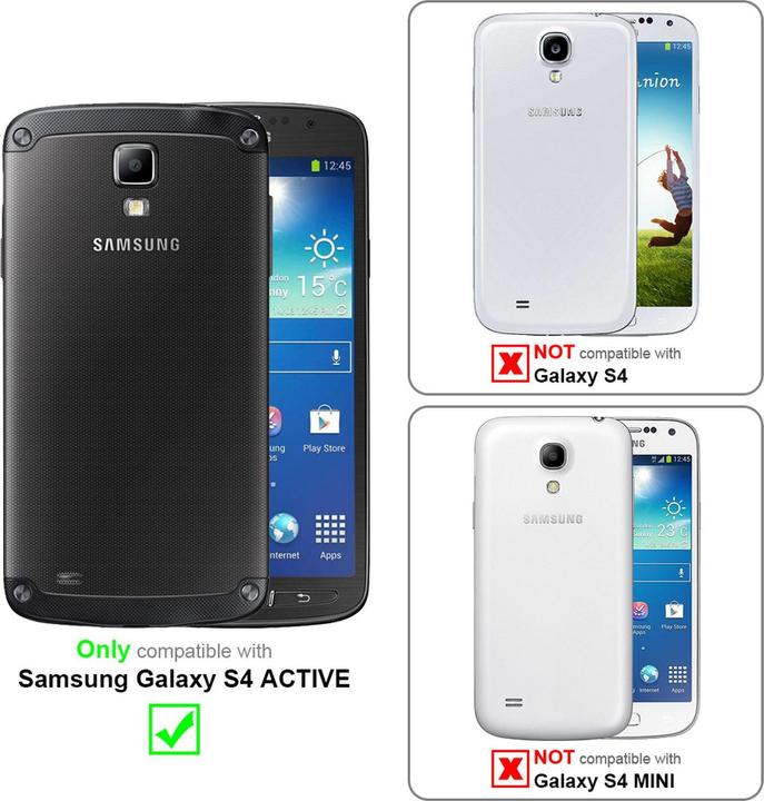 Image du produit Cadorabo Couverture look jeans Book (Samsung Galaxy S4 Active)
