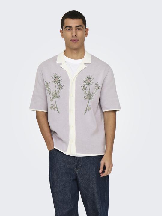Immagine prodotto Only & Sons ONSRUN Gestricktes Polo-Hemd Strickpullover (L)