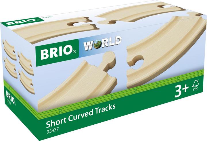 Actual product image Brio Short curved tracks