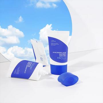 Actual product image Isntree Hyaluronic Acid Watery Sun Gel (Sun cream face, SPF 50, 50 ml)