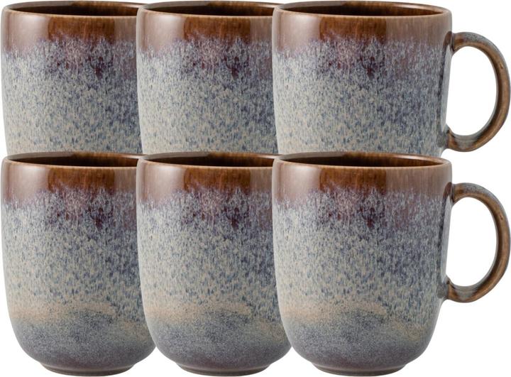 Like. by Villeroy & Boch like Villeroy & Boch Lave beige Becher mit Henkel Set 0,4 l 6tlg (400 ml, 1 x)