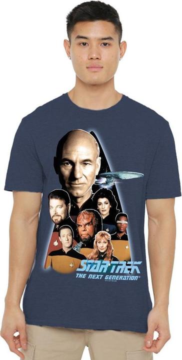 Actual product image Unisex Adult Next Generation Crew T-Shirt (S)