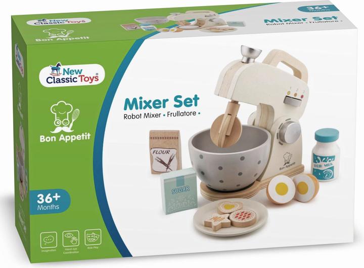 Actual product image New Classic Toys Mixer Set - White