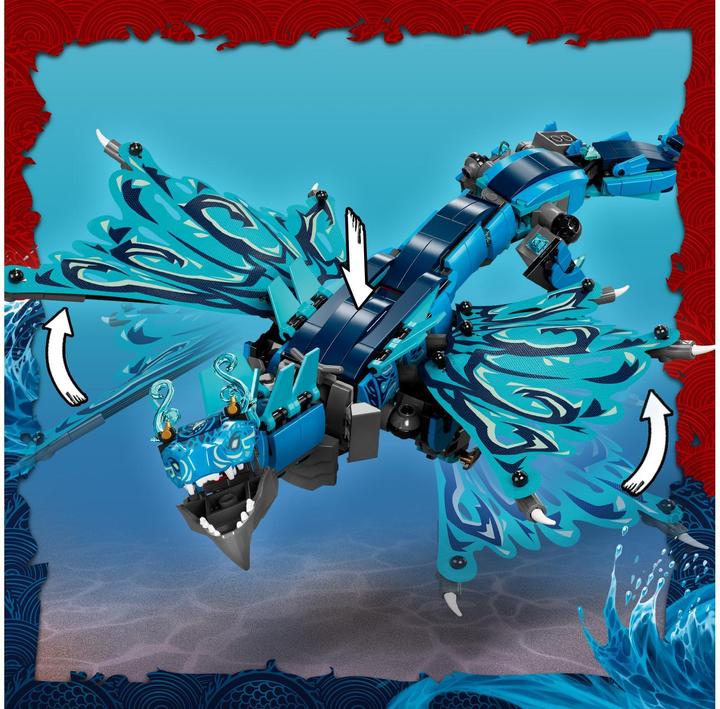 Actual product image LEGO Ninjago 71754 Water Dragon (71754, LEGO Ninjago)