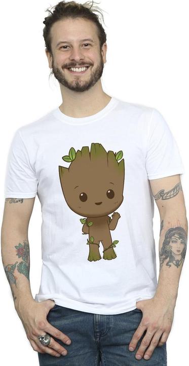 Produktbild I Am Groot Chibi Wave Pose TShirt (XL)