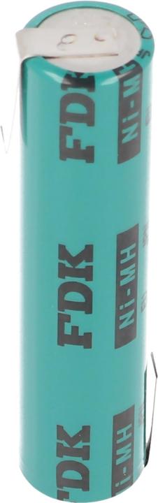 Produktbild FDK Akku Sanyo HR-AAAU NiMH Akku Micro AAA Flattop mit Lötfahne Z-Form (AAA, 730 mAh)