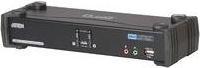 Actual product image Aten CS1782A, 2 Port USB Hub KVM Switch with 3D, DVI & 7.1