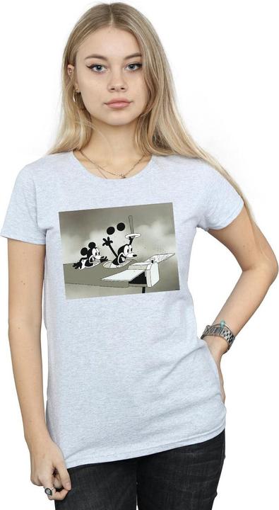 Immagine prodotto Disney Mickey Mouse Crazy Pilot Maglietta Donna (XL)
