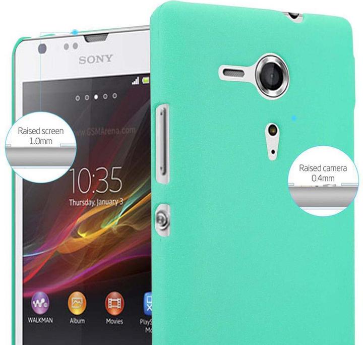 Image du produit Cadorabo Couverture rigide Frosty Cover (Sony Xperia SP)