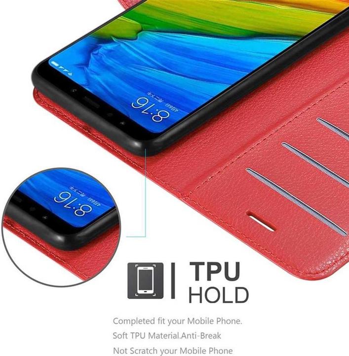 Image du produit Cadorabo Book avec fonction stand Cover (Xiaomi Redmi Note 5)
