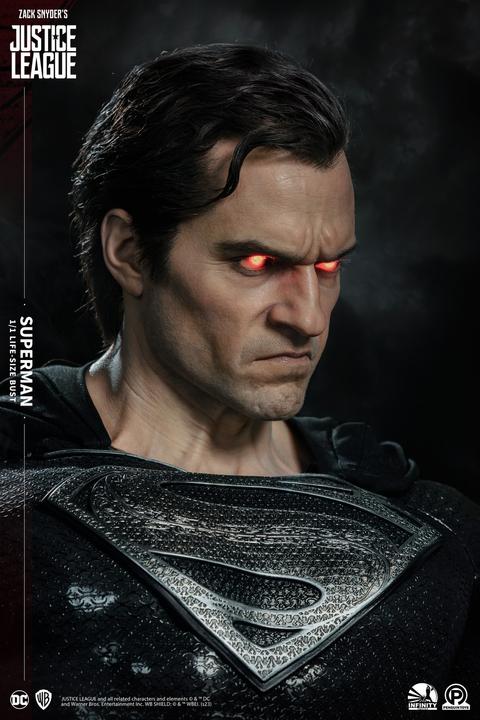 Produktbild Infinity Studios Snyder's Justice League "Superman - Black Version" 1/1 Lifesize Büste