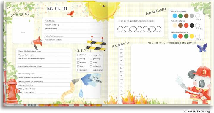 Immagine prodotto Kindergartenfreunde - FEUERWEHR (Tedesco, Pia Loewe, 2023)