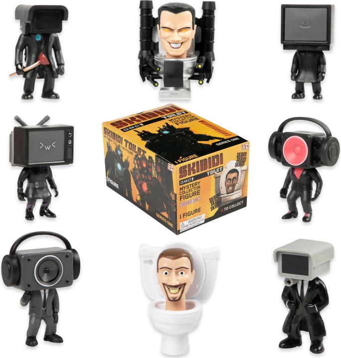 Image du produit Skibidi Toilet SKIBIDI Grandes figures de mystère dans PDQ