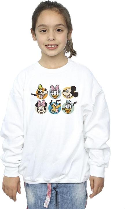 Produktbild Disney Mickey Mouse And Friends Faces Sweatshirt Mädchen (104)