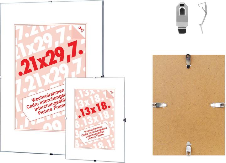 Actual product image Debex Interchangeable frame - rimless (10 x 15 cm)