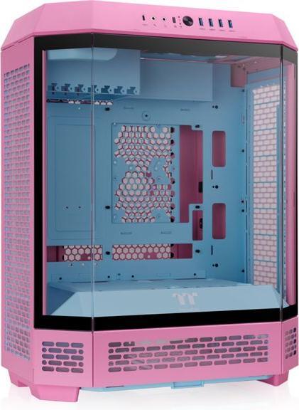 Immagine prodotto Thermaltake The Tower 600 (pink, Tempered Glass x 3) (Mini-ITX, ATX, mATX)