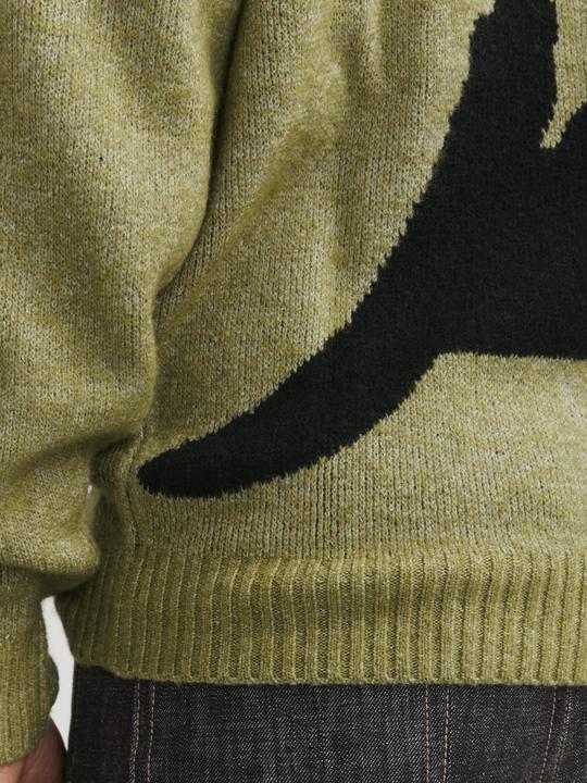 Actual product image Jack & Jones Jorollie Knit Crew Neck Styd Aw24 (S)