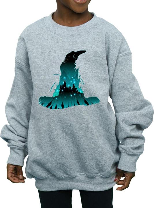 Actual product image Girls Hogwarts Silhouette Sweatshirt (152, 158)