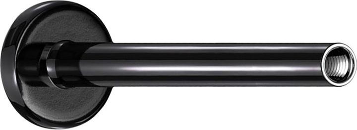 Actual product image Star Piercing Micro labret rod black with 0.8 mm internal thread (without brass, Titanium G23)